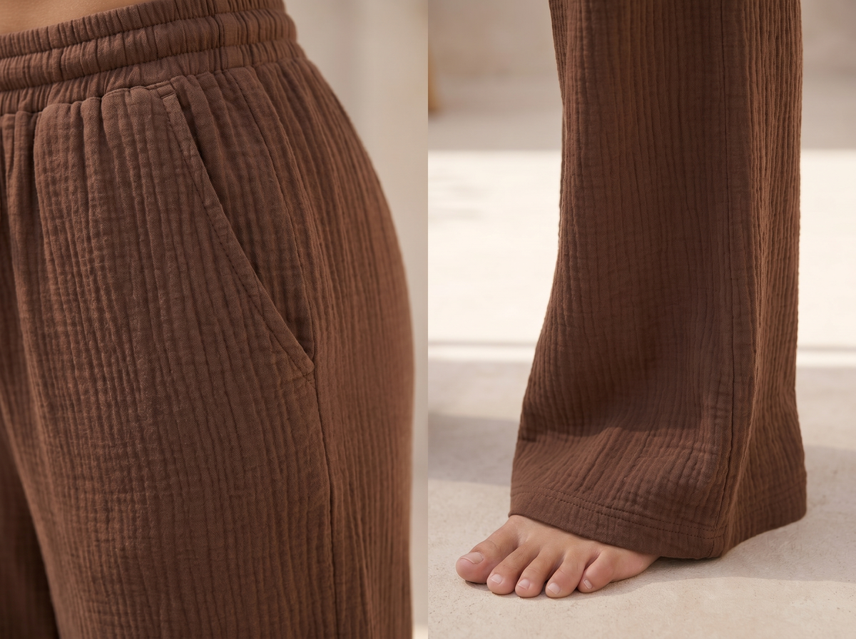 Drapes long and easy