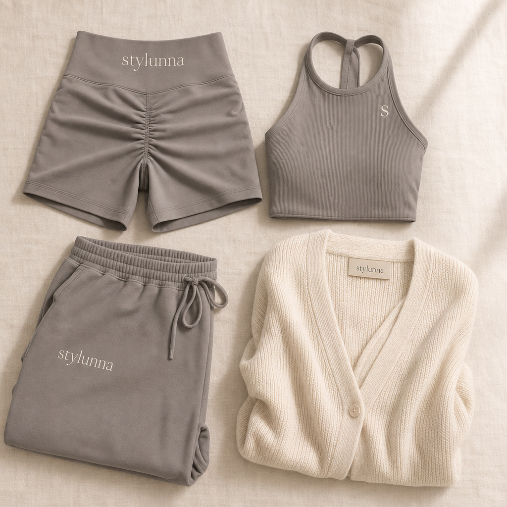 Pairs with the halterneck or sports bra